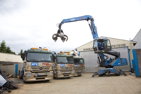 LKW und Bagger früher